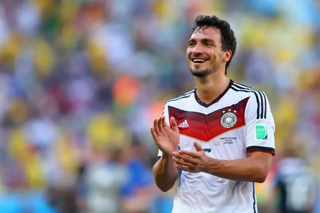Mats Hummels formó parte de la selección alemana que ganó el Mundial de Brasil 2014 derrotando en la final a la Argentina de Lionel Messi. (Getty Images)