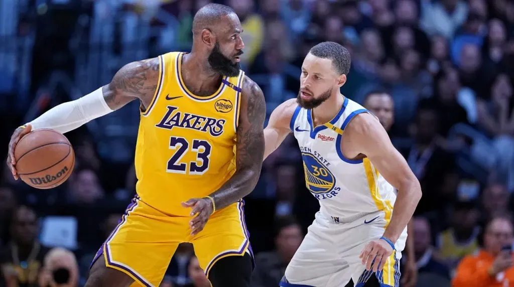 LeBron James y Stephen Curry. (Foto: Getty Images)