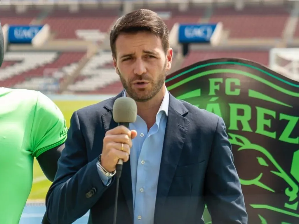 Fran Sánchez en su presentación en FC Juárez (@fc_juarez)