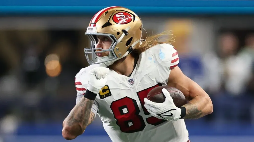 Goerge Kittle, ala cerrada de San Francisco 49ers. (Foto: Getty Images)