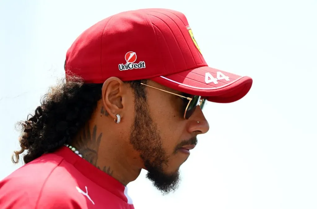 Lewis Hamilton, piloto de Ferrari (GETTY IMAGES)