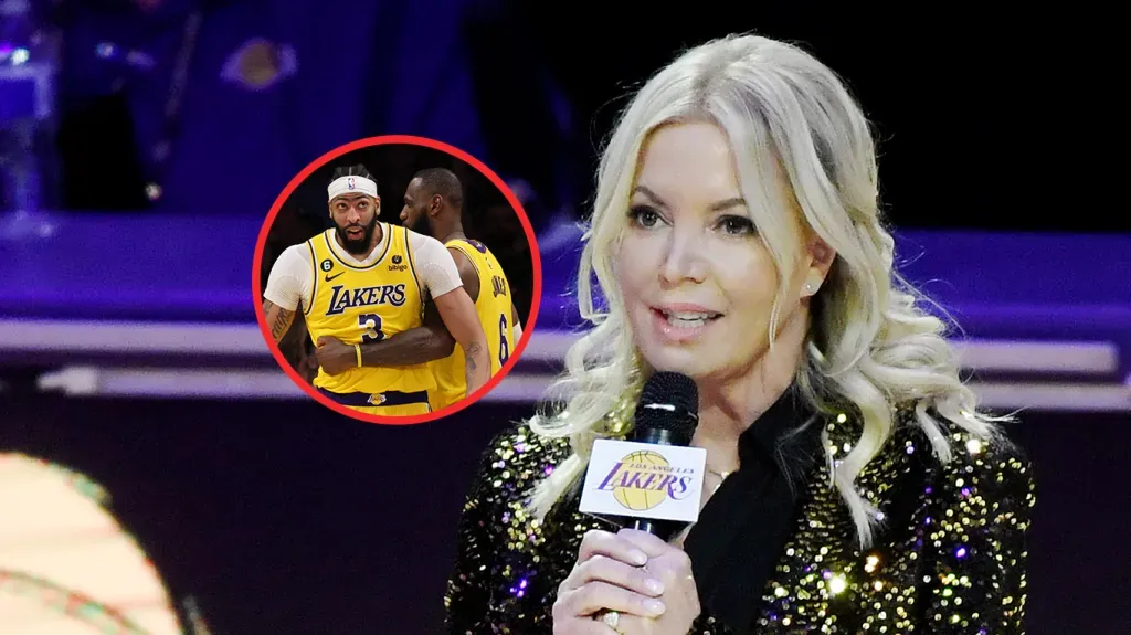 Anthony Davis LeBron James Jeanie Buss