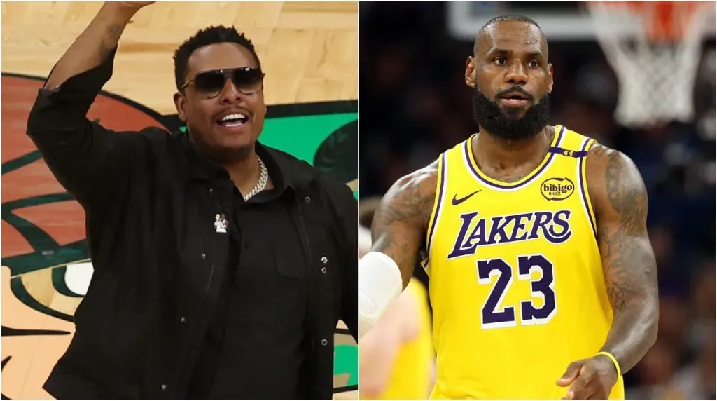 Paul Pierce y LeBron James. (Foto: Getty Images)