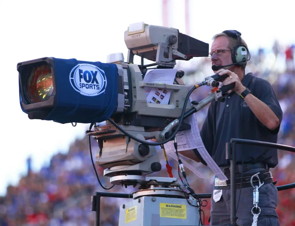 Camarógrafo de Fox Sports (GETTY IMAGES)