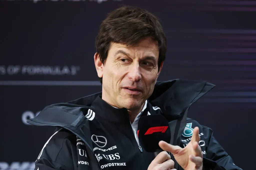 Toto Wolff, jefe de equipo de Mercedes (GETTY IMAGES)
