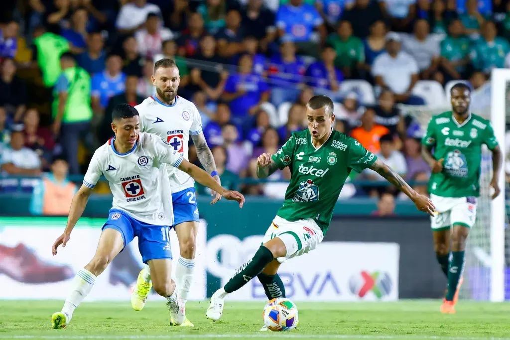 Duelo entre Cruz Azul y Club León por el Clausura 2025 (GETTY IMAGES)