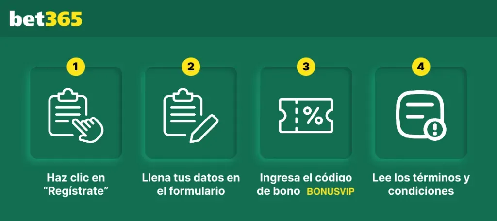 tutorial de registro con el código