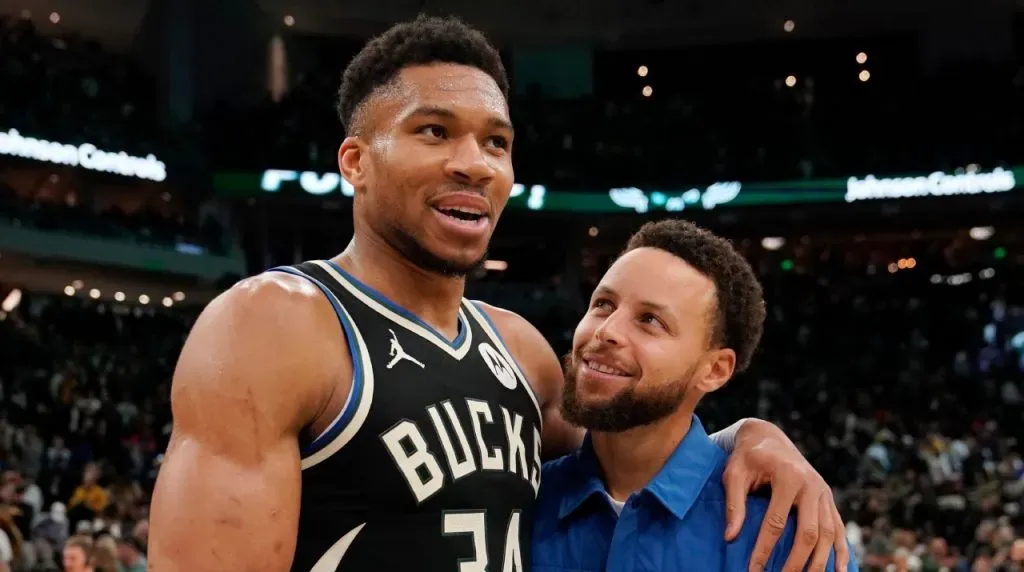 Giannis Antetokounmpo Stephen Curry