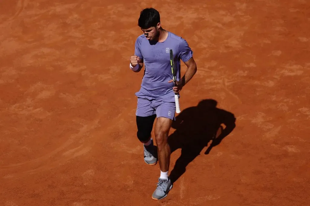 Carlos Alcaraz lleva una racha de cuatro victorias ante Jannik Sinner (Getty Images)