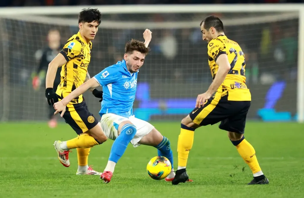 Napoli vs. Inter por la Serie A (GETTY IMAGES)