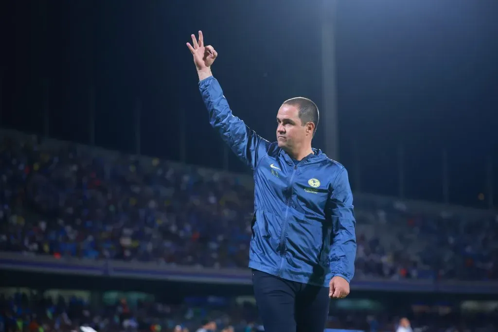 André Jardine fue suspendido por un partido al ser expulsado en el encuentro de ida de la semifinal entre América y Cruz Azul. (Getty Images)