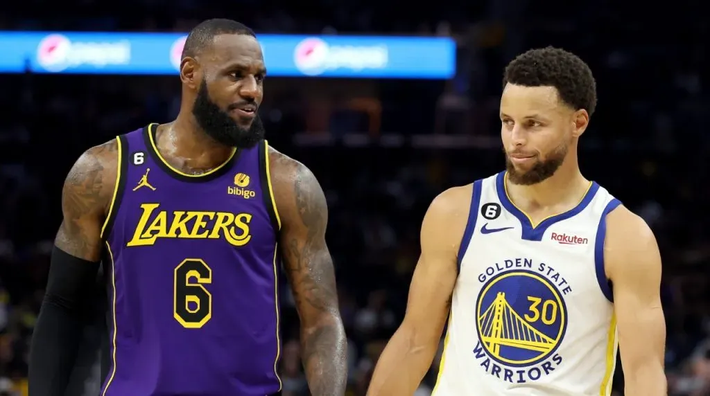 LeBron James y Stephen Curry. (Foto: Getty Images)