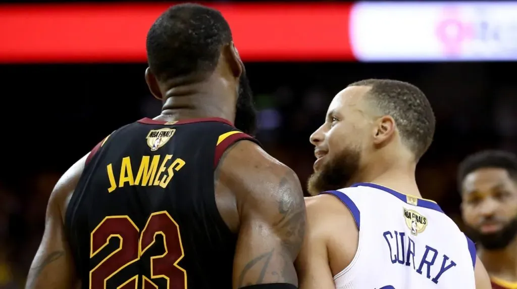 LeBron James y Stephen Curry. (Foto: Getty Images)