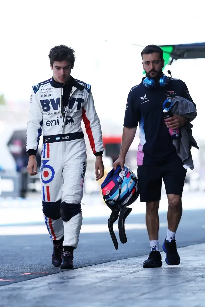 Franco Colapinto en el Gran Premio de España 2025 (GETTY IMAGES)