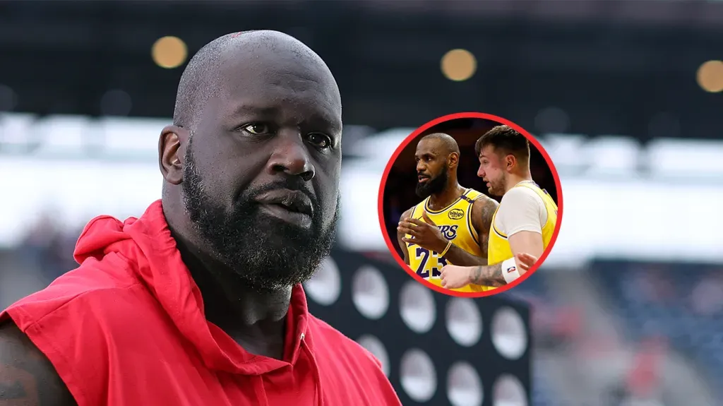Shaquille O'Neal LeBron James Luka Doncic