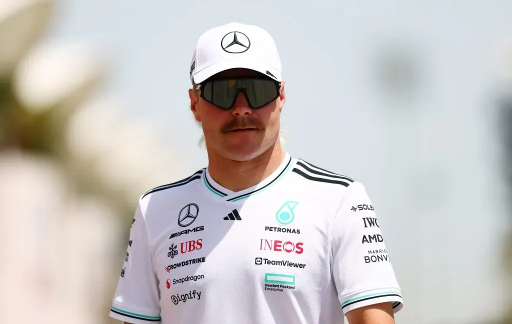 Valtteri Bottas, piloto de reserva de Mercedes (GETTY IMAGES)