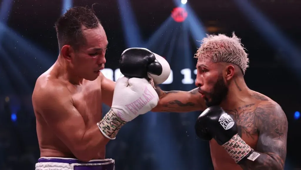 Nonito Donaire perdió en su última pelea en 2023 ante Alexandre Santiago. (GETTY IMAGES)