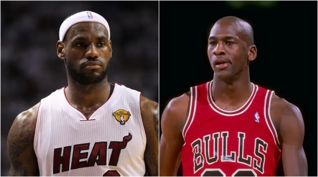Mientras LeBron anotó 8 puntos en su peor partido de Playoffs, esta fue la peor actuación de Jordan