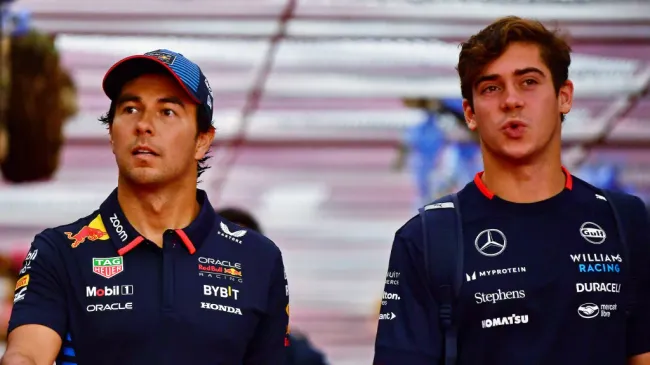 Checo Pérez y Franco Colapinto