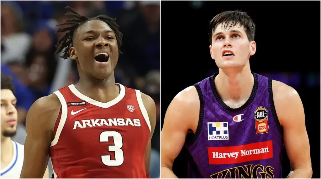 Adou Thiero y Alex Toohey. (Foto: Getty Images)