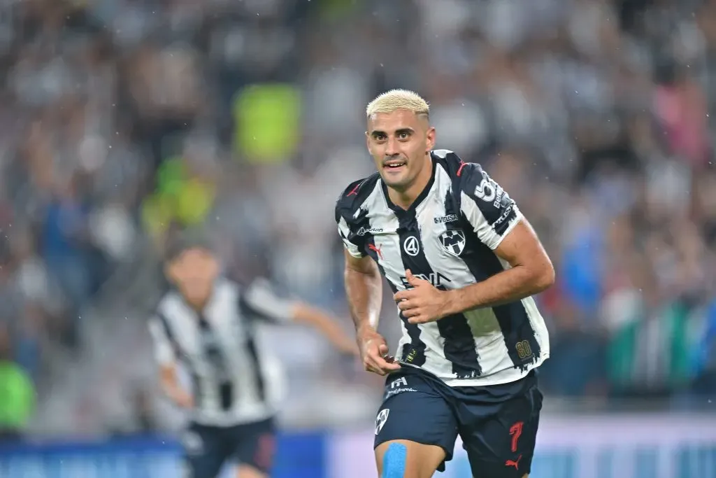 Germán Berterame convirtió tres goles ante Atlas (Getty Images)