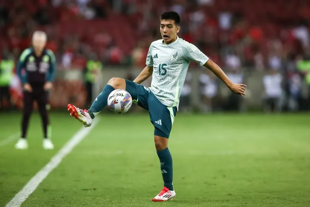 Gilberto Mora en la Selección Mexicana (Getty Images)