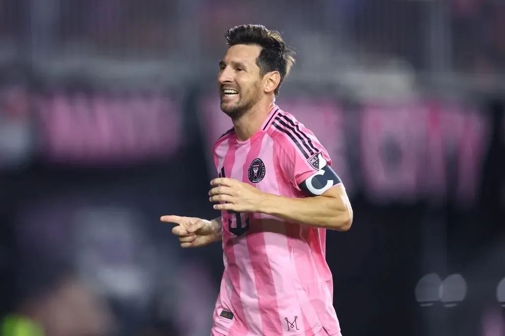 El Inter Miami de Lionel Messi, rival de Tigres en los cuartos de final, venció por 3-1 a LA Galaxy, que se medirá ante Pachuca. (Getty Images)