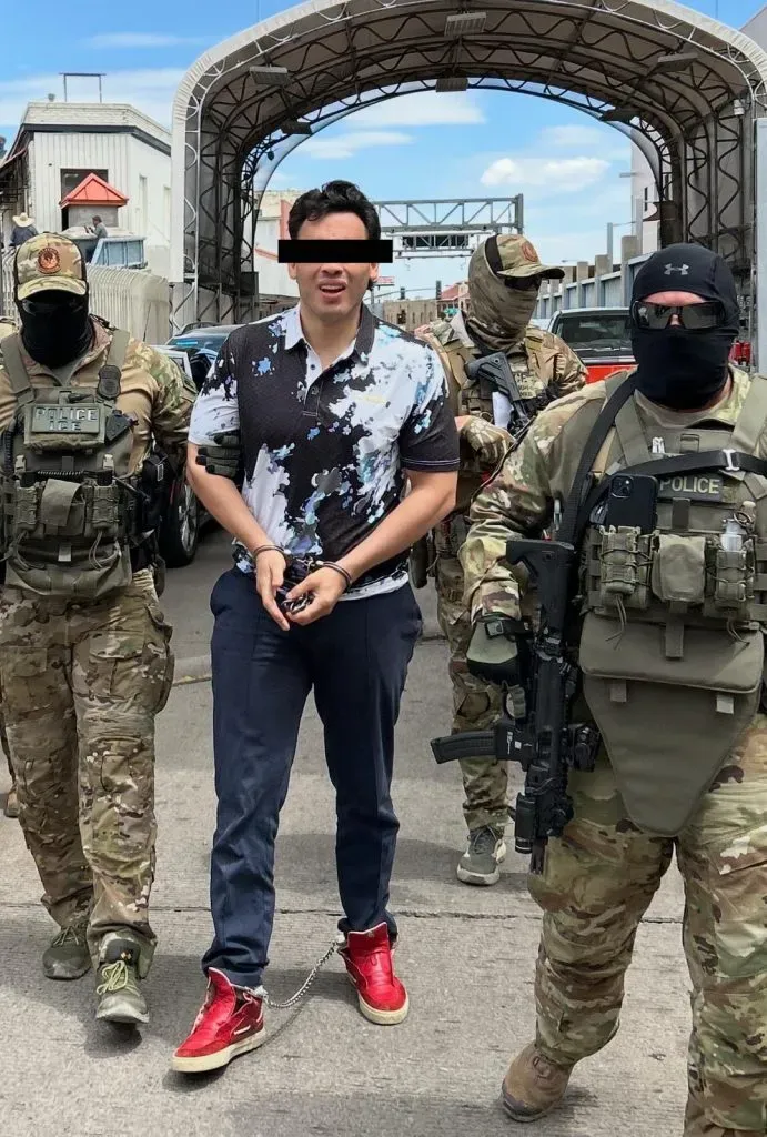 Así luce Julio César Chávez Jr., ahora detenido en México. (X)