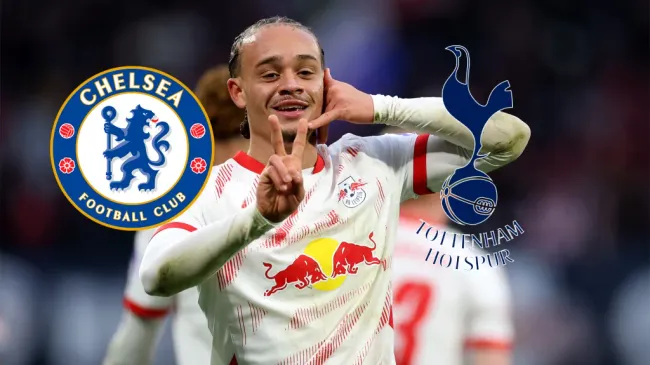 Xavi Simons está en el radar de Chelsea y Tottenham (GETTY IMAGES)