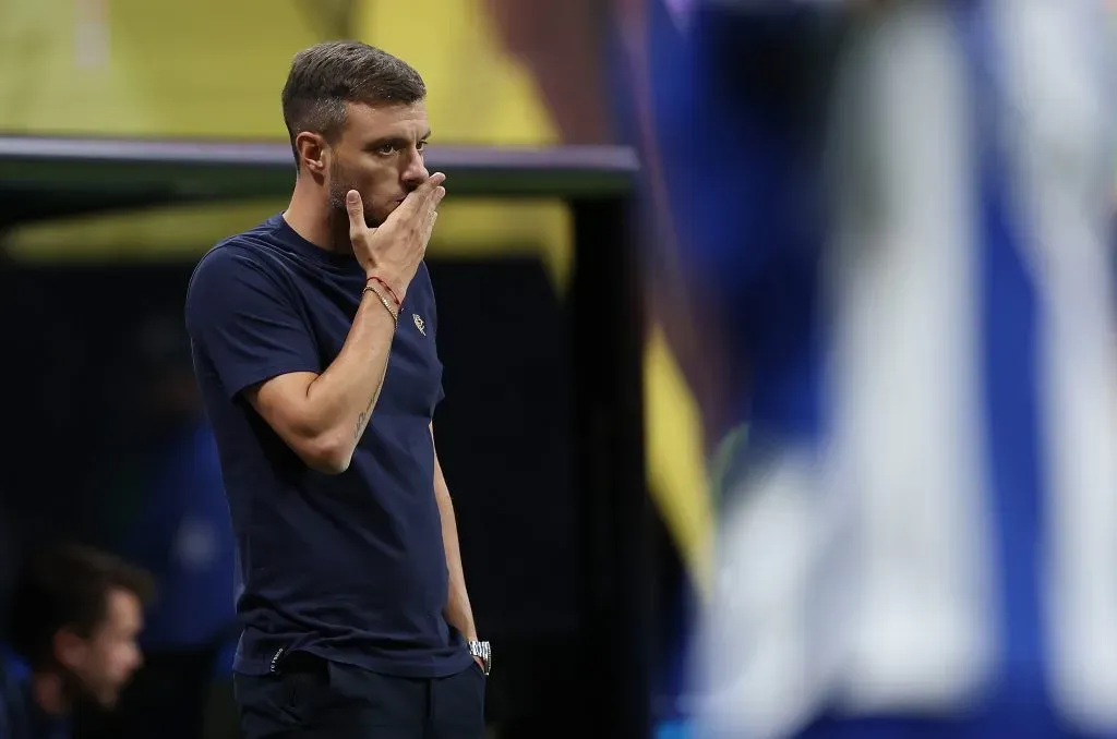 Martín Anselmi negocia con Atlético Mineiro (Getty Images)