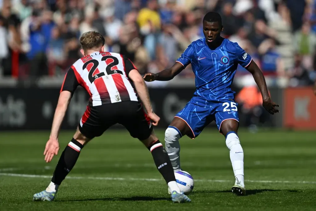Brentford vs. Chelsea en la temporada 2024-25 (GETTY IMAGES)