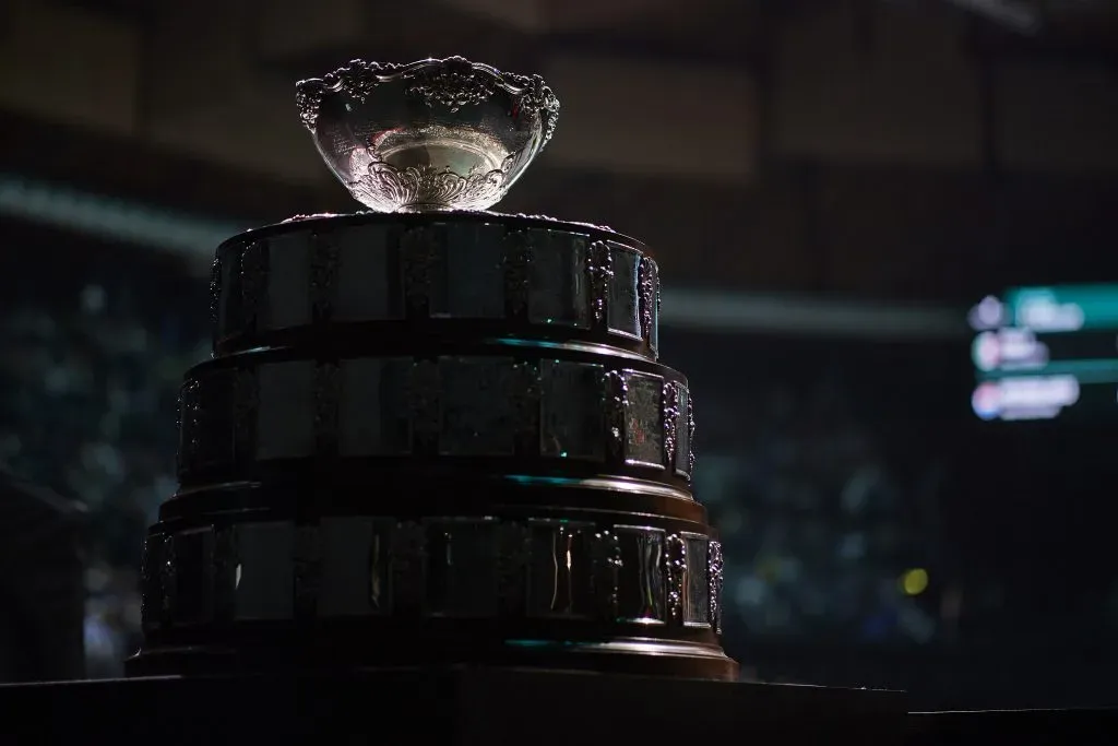 La ensaladera de plata es el trofeo que obtiene el equipo ganador de la Copa Davis. (Getty Images)