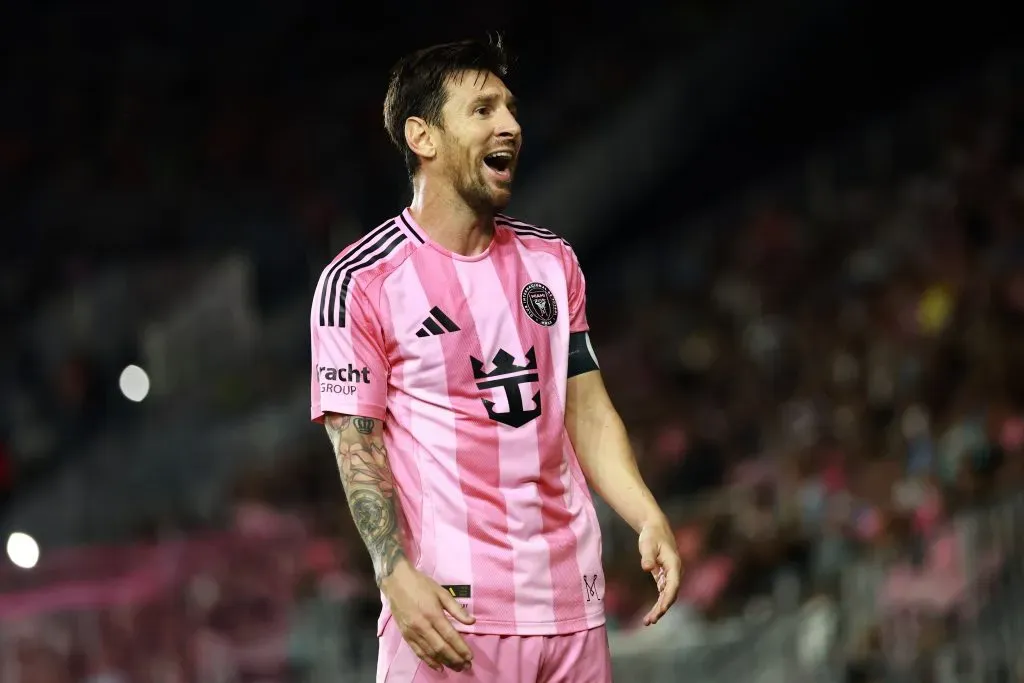 Lionel Messi con Inter Miami en 2025 (GETTY IMAGES)