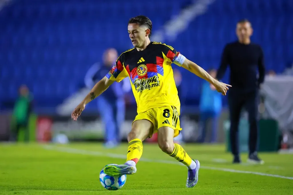Álvaro Fidalgo, uno de los referentes de América (Getty Images)