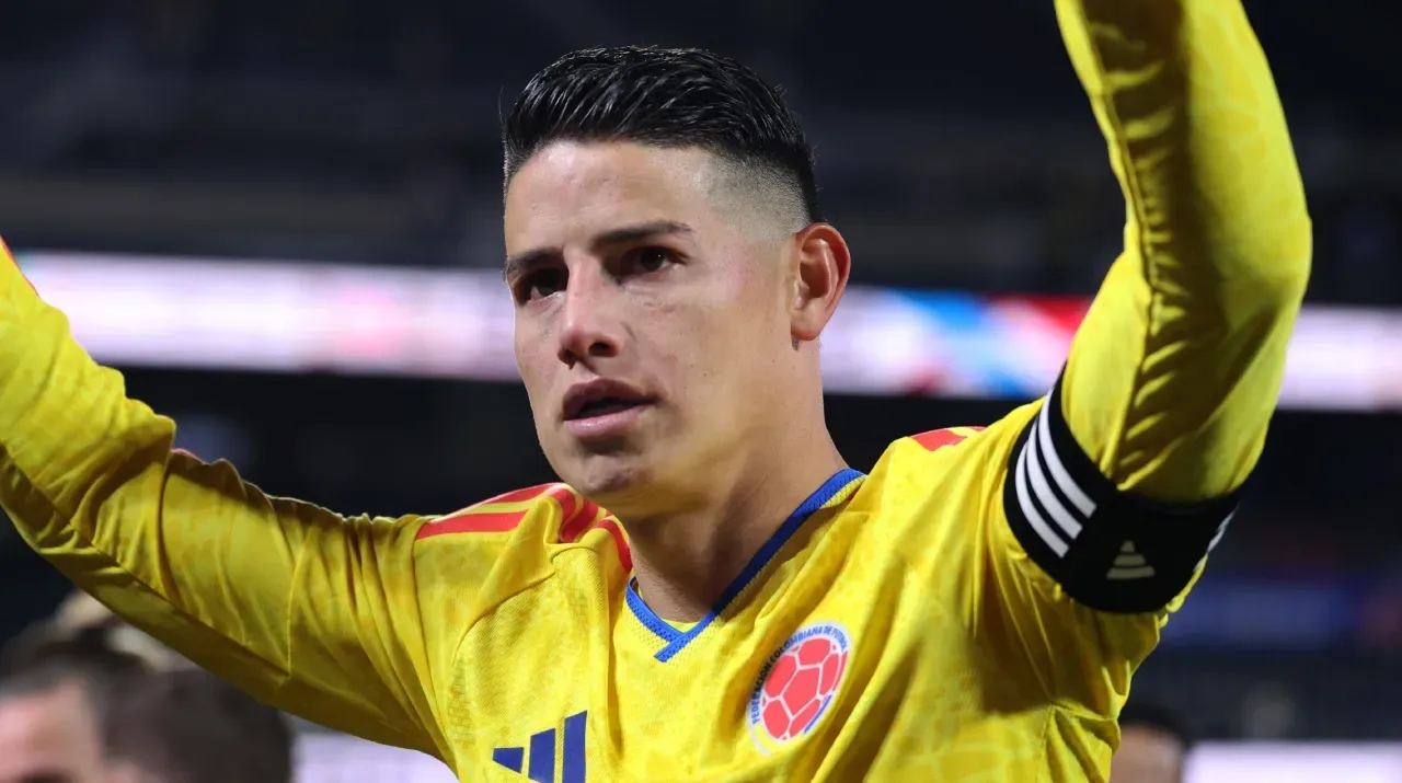 James jugará su tercer Mundial con Colombia. (Foto: Getty Images)