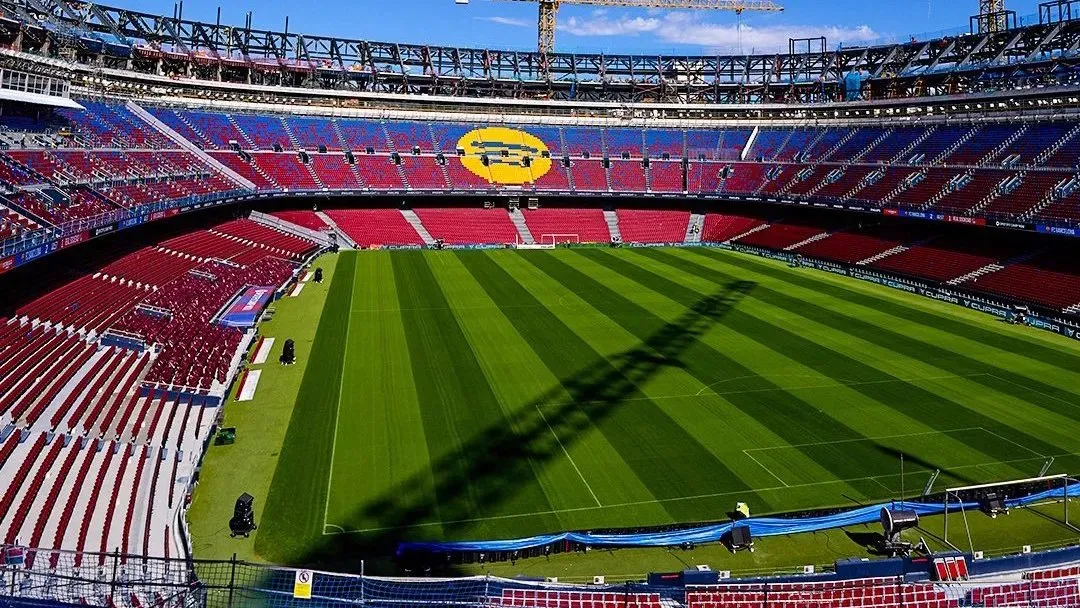 El Spotify Camp Nou se estrena pero las obras siguen.