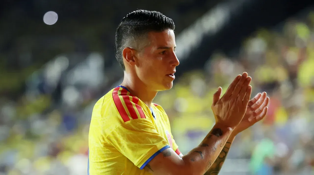 James jugará su tercer Mundial con Colombia. (Foto: Getty Images)