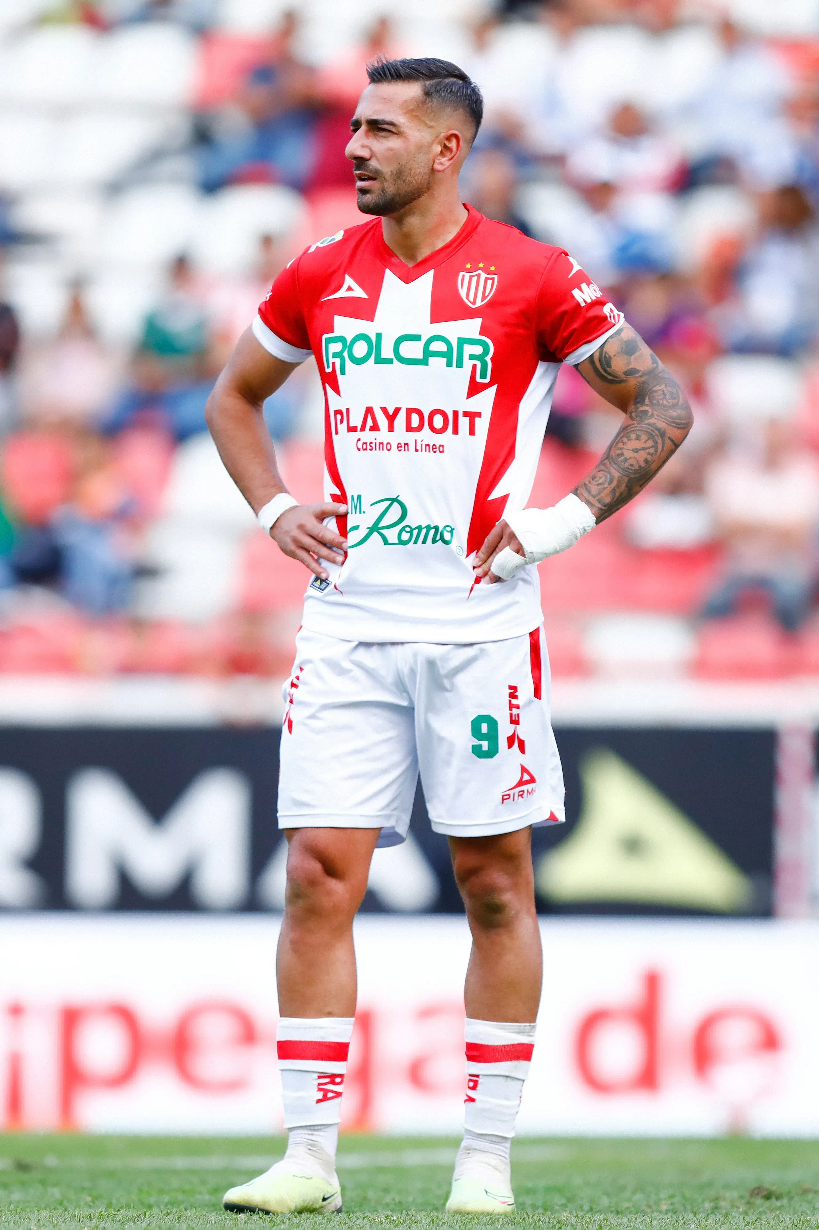Facundo Batista en su paso por Necaxa (Getty Images)