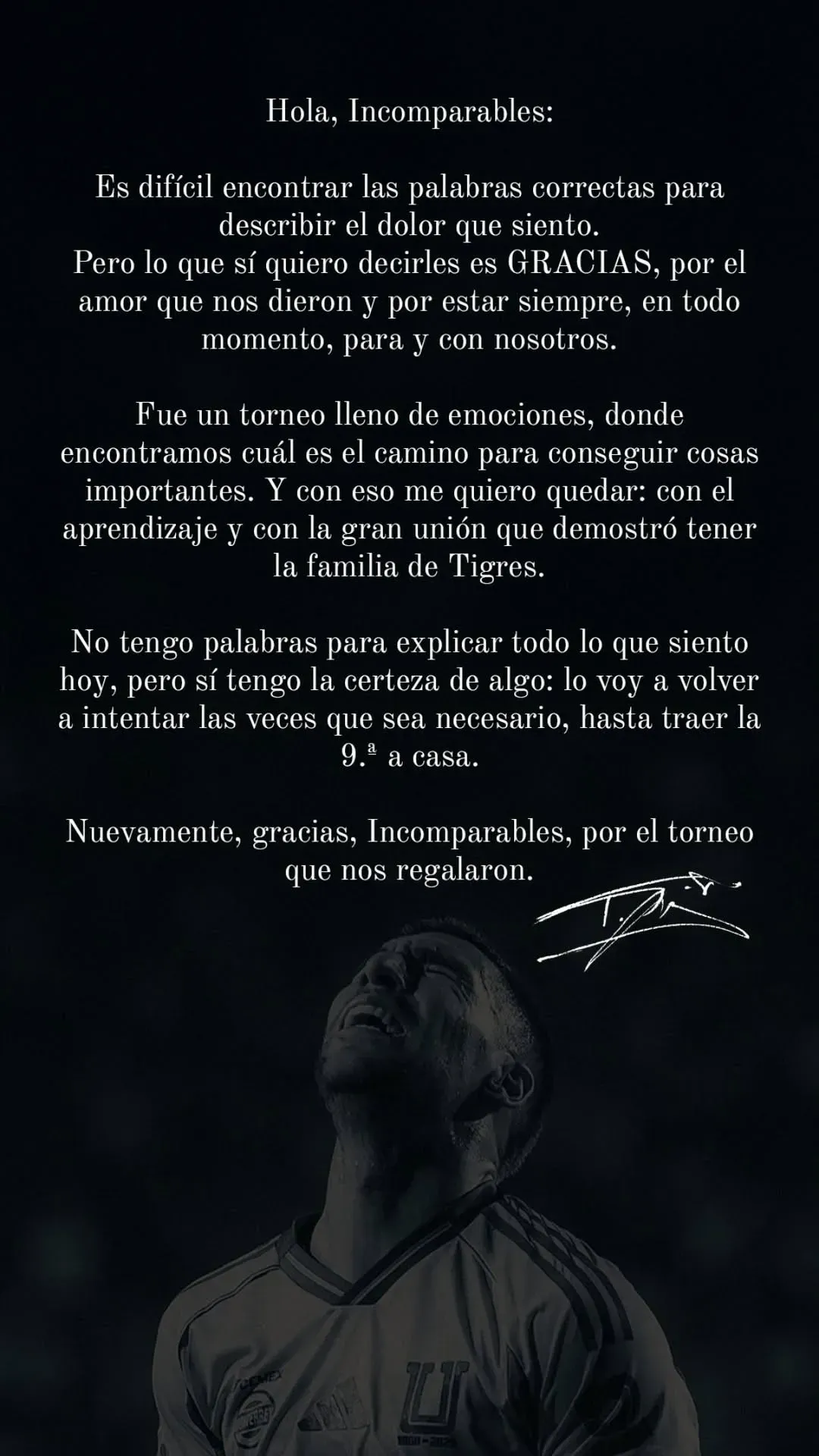 El mensaje de Fernando Gorriarán (nandogorriaran94)