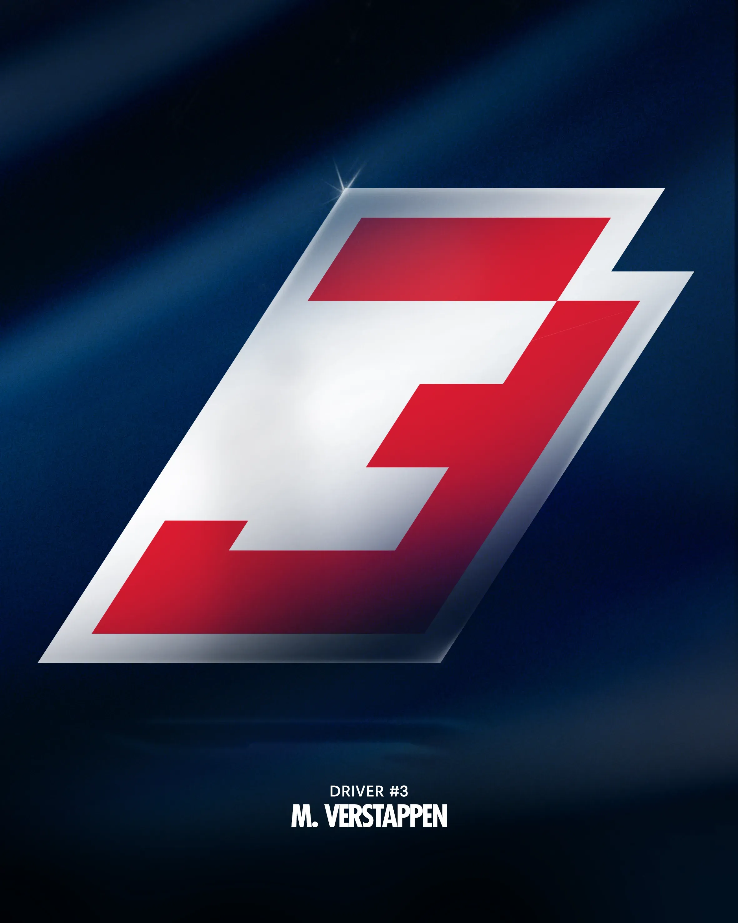 El nuevo número de Max Verstappen (@redbullracing)