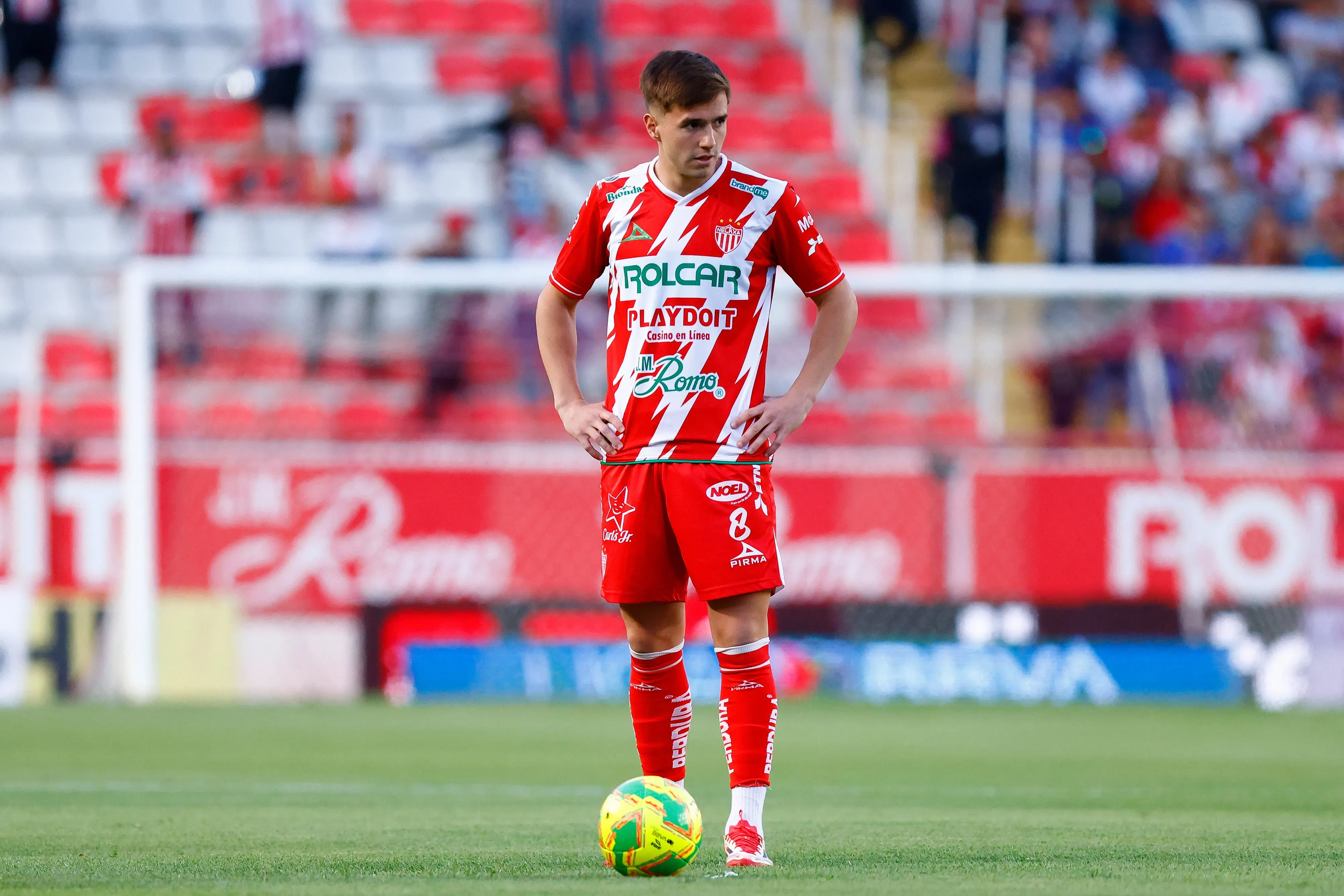Agustín Palavecino, figura de Necaxa (Getty Images)
