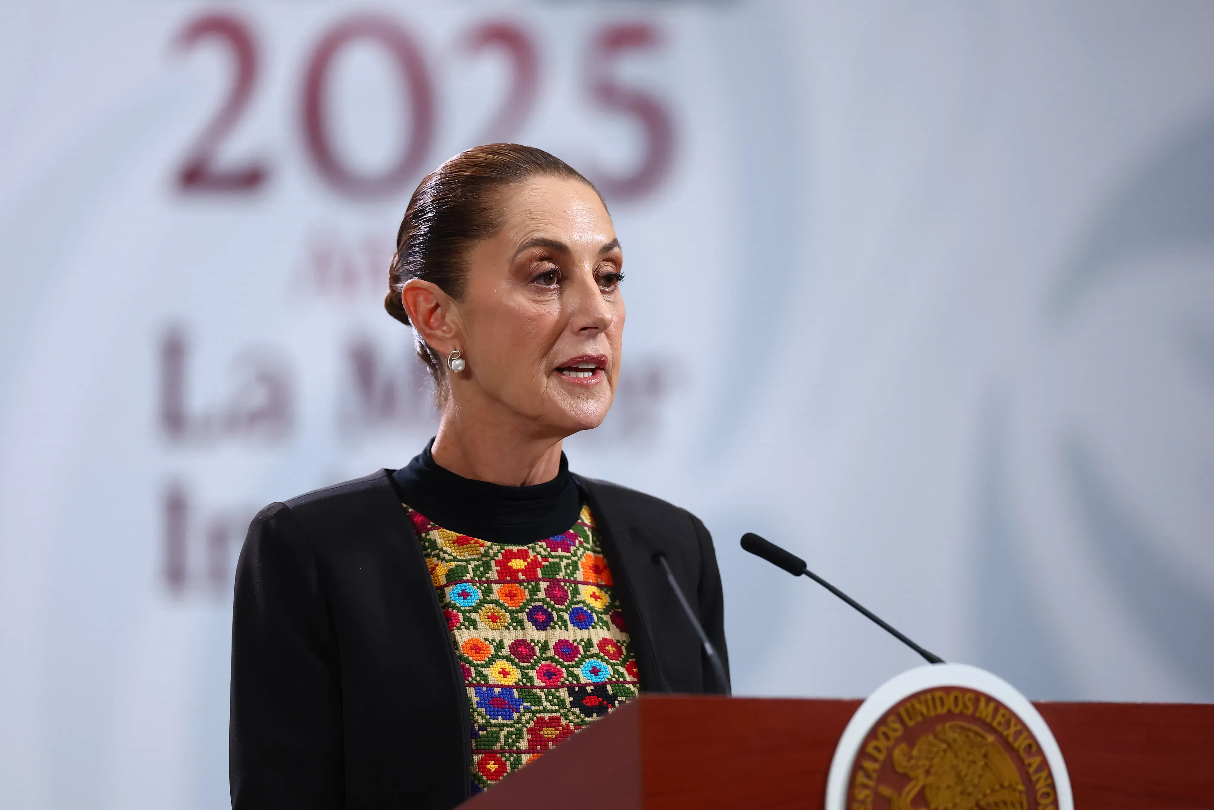 Claudia Sheinbaum, presidente de México (GETTY IMAGES)