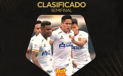 Atlético Grau, vigente campeón de la Copa Bicentenario, avanzó hacia las semifinales del certamen. (Foto: Twitter Liga Profesional de Fútbol de Perú).