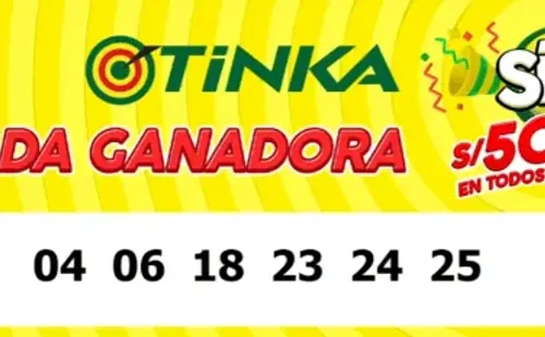 Resultados la Tinka 14 de septiembre