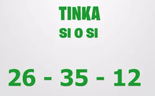 Tinka Si o Si 9 de noviembre