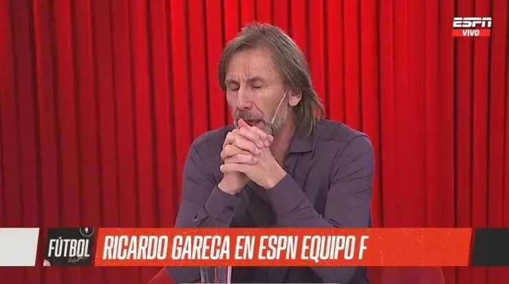 Ricardo Gareca en Equipo F de ESPN.