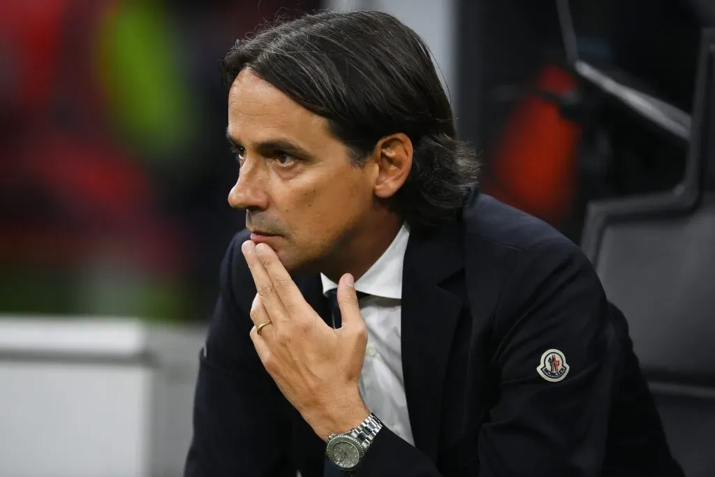 Simone Inzaghi, técnico del Inter de Milan