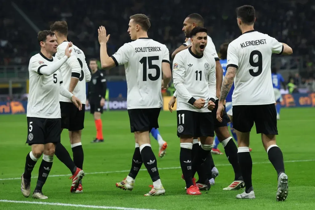 Alemania dio el gran golpe en el Giuseppe Meazza (Getty)