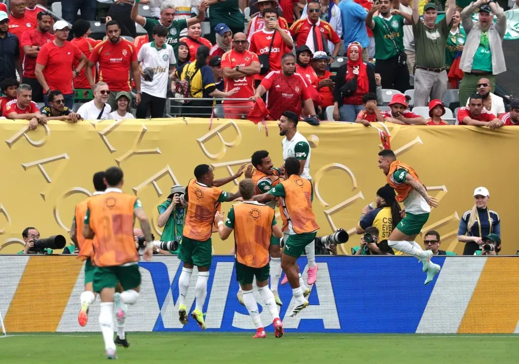 Celebración del Palmeiras (Foto: Getty).