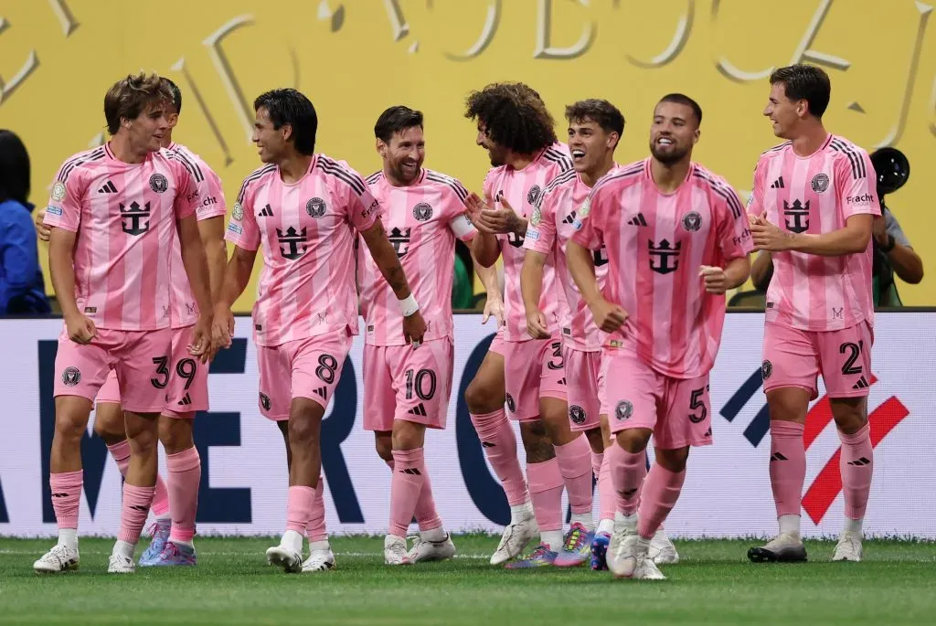 Inter de Miami celebrando (Foto: Getty).